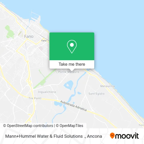 Mann+Hummel Water & Fluid Solutions map