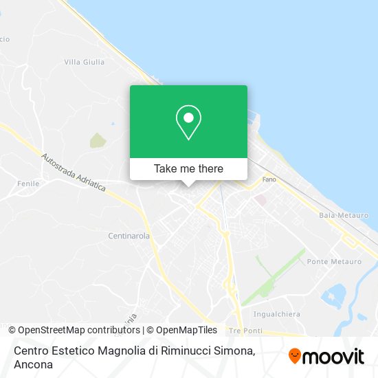 Centro Estetico Magnolia di Riminucci Simona map