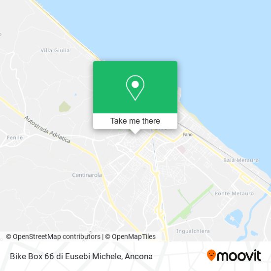 Bike Box 66 di Eusebi Michele map