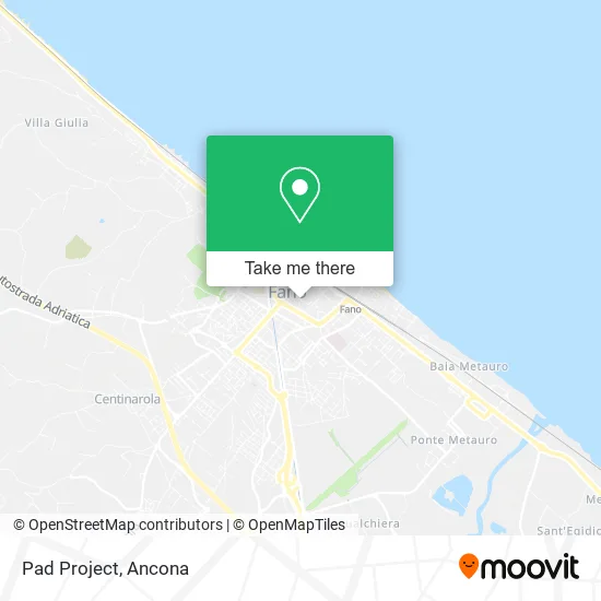 Pad Project map