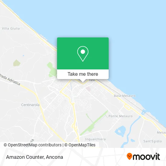 Amazon Counter map