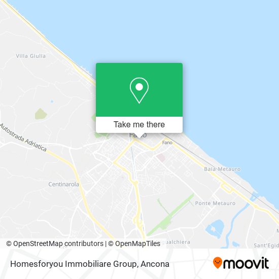 Homesforyou Immobiliare Group map