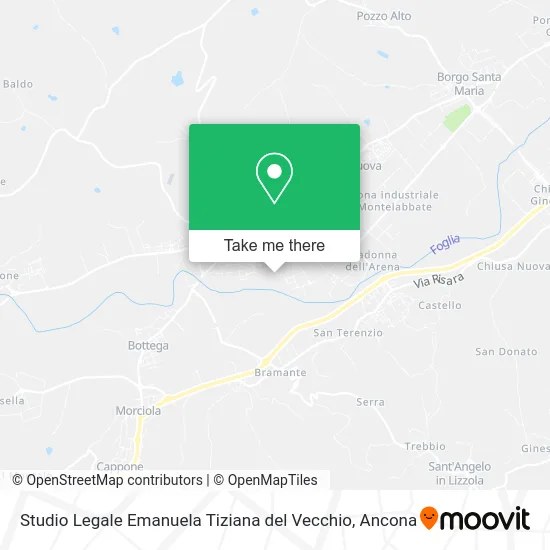 Studio Legale Emanuela Tiziana del Vecchio map