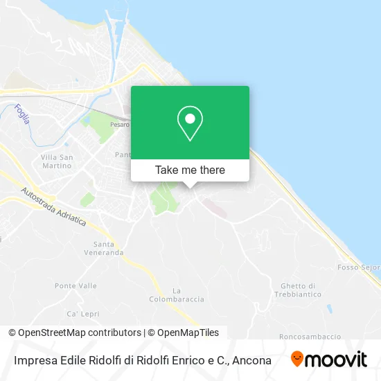 Impresa Edile Ridolfi di Ridolfi Enrico e C. map