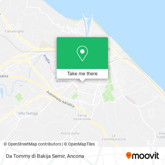 Da Tommy di Bakija Semir map