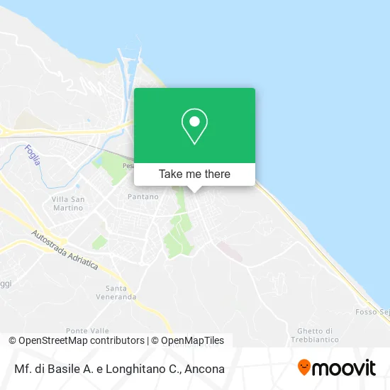 Mf. di Basile A. e Longhitano C. map