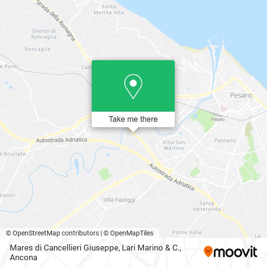 Mares di Cancellieri Giuseppe, Lari Marino & C. map