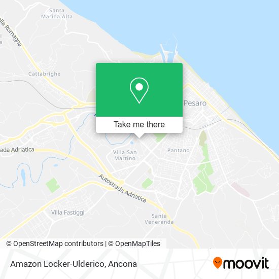 Amazon Locker-Ulderico map