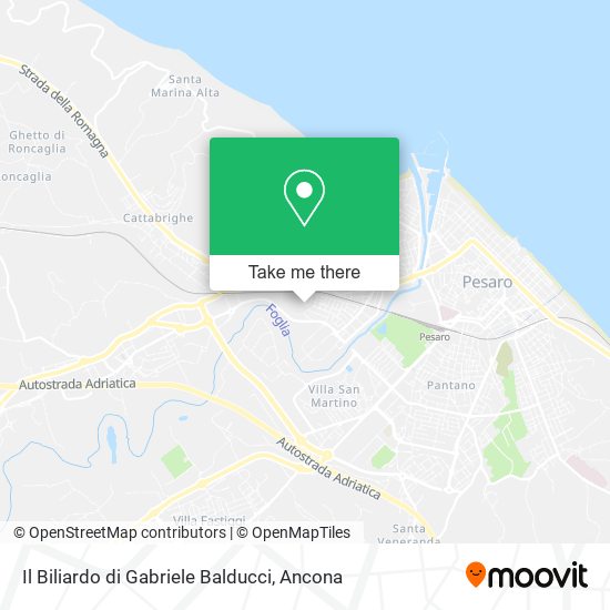 Il Biliardo di Gabriele Balducci map