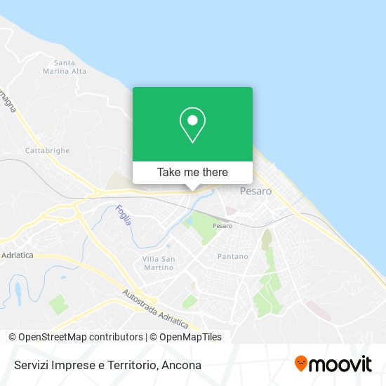 Servizi Imprese e Territorio map