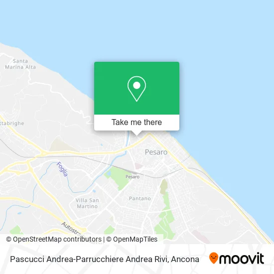 Pascucci Andrea-Parrucchiere Andrea Rivi map