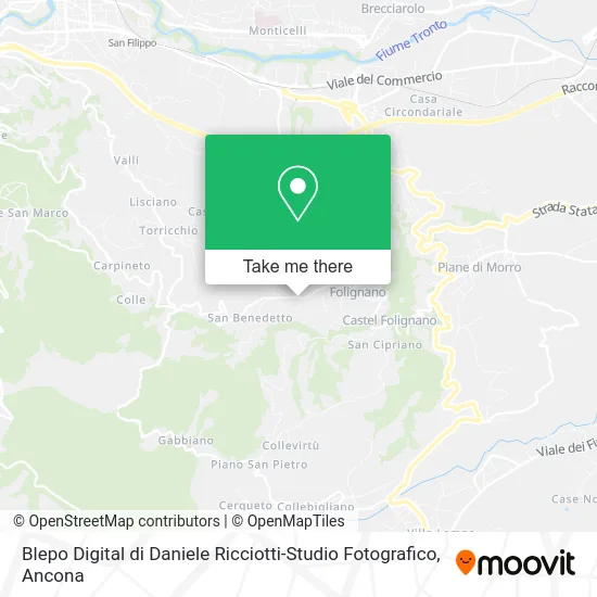 Blepo Digital by Daniele Ricciotti-Photography Studio map