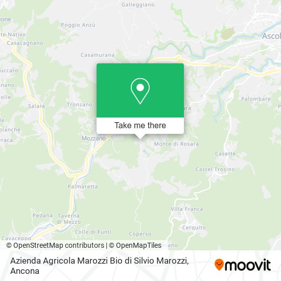 Azienda Agricola Marozzi Bio di Silvio Marozzi map