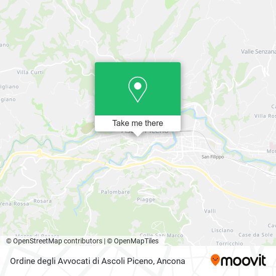 Ordine degli Avvocati di Ascoli Piceno map