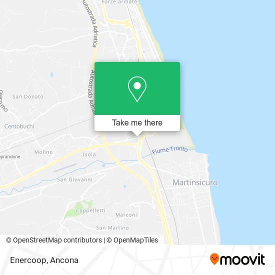 Enercoop map
