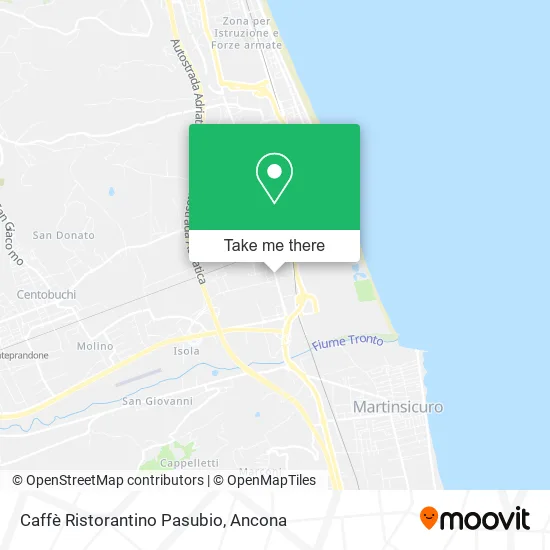Caffè Ristorantino Pasubio map