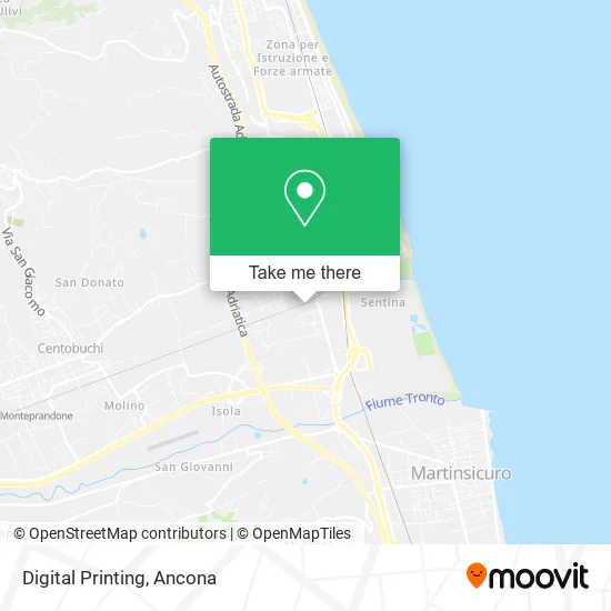 Digital Printing map