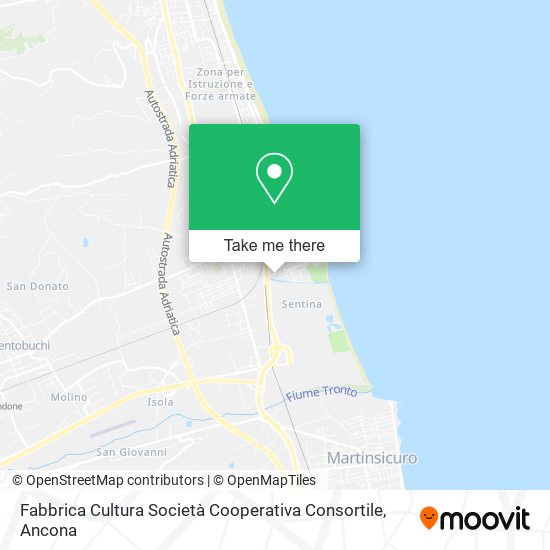 Fabbrica Cultura Società Cooperativa Consortile map