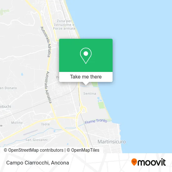 Ciarrocchi Field map