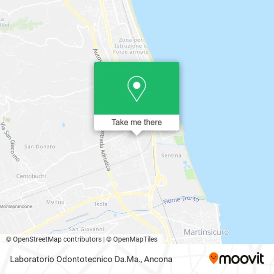 Laboratorio Odontotecnico Da.Ma. map