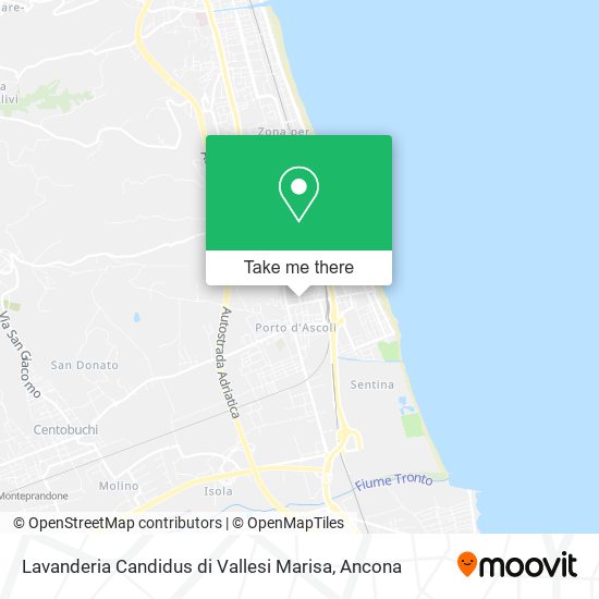 Lavanderia Candidus di Vallesi Marisa map