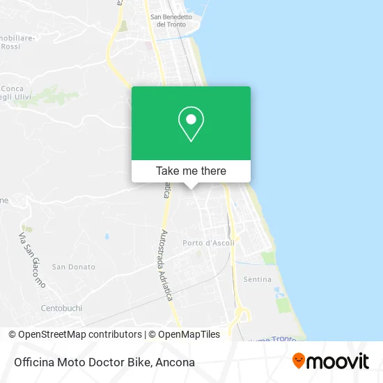 Officina Moto Doctor Bike map
