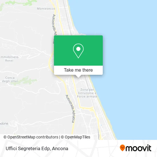Uffici Segreteria Edp map