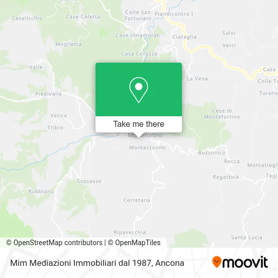 Mim Mediazioni Immobiliari dal 1987 map