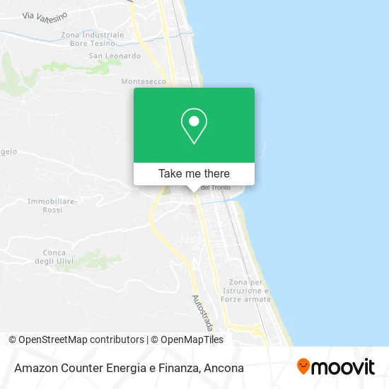 Amazon Counter Energia e Finanza map