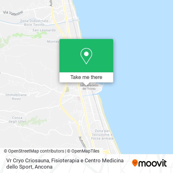 Vr Cryo Criosauna, Fisioterapia e Centro Medicina dello Sport map