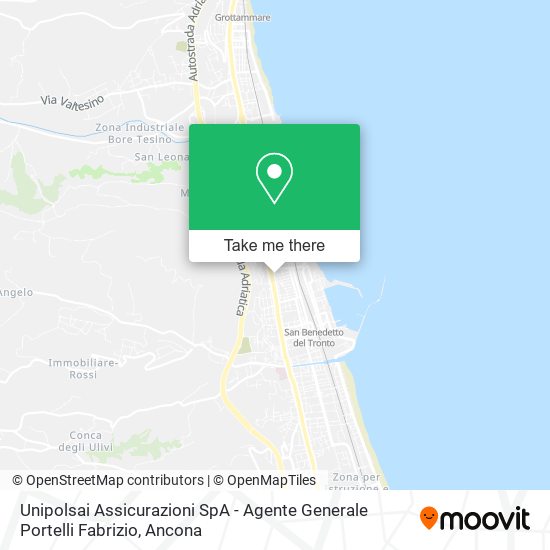 Unipolsai Assicurazioni SpA - Agente Generale Portelli Fabrizio map