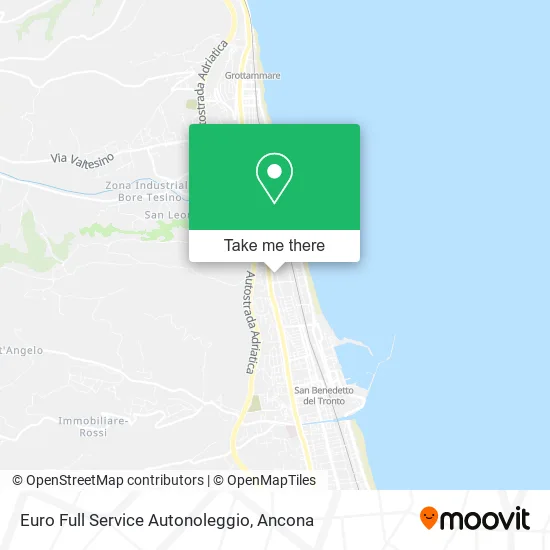 Euro Full Service Autonoleggio map