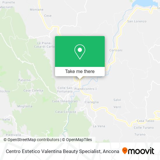 Centro Estetico Valentina Beauty Specialist map