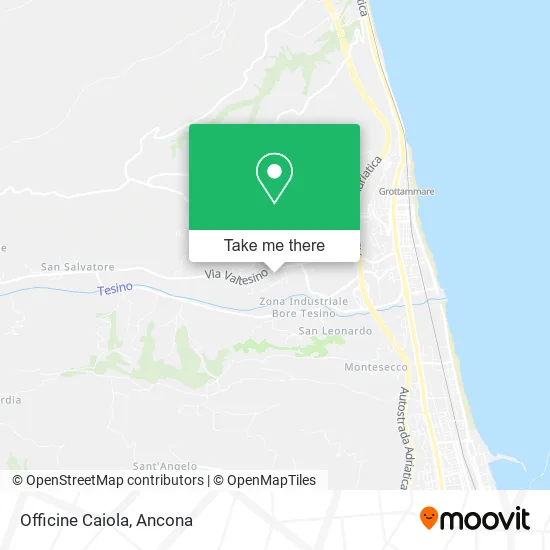 Caiola Workshops map