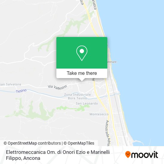 Elettromeccanica Om. di Onori Ezio e Marinelli Filippo map