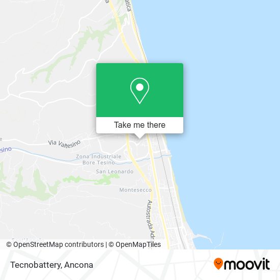 Tecnobattery map