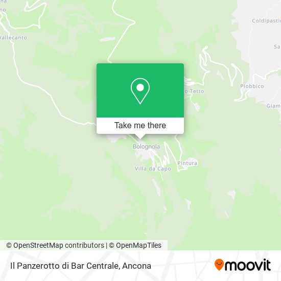 Il Panzerotto di Bar Centrale map