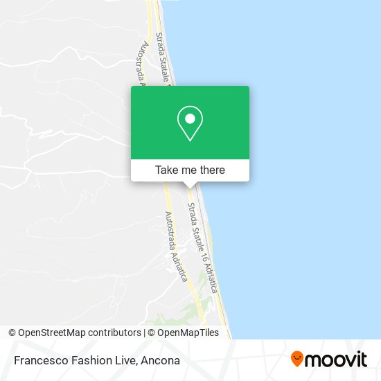 Francesco Fashion Live map