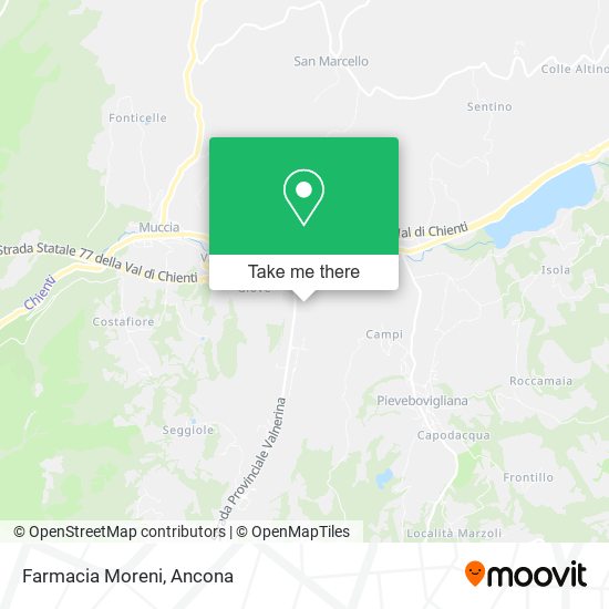 Farmacia Moreni map