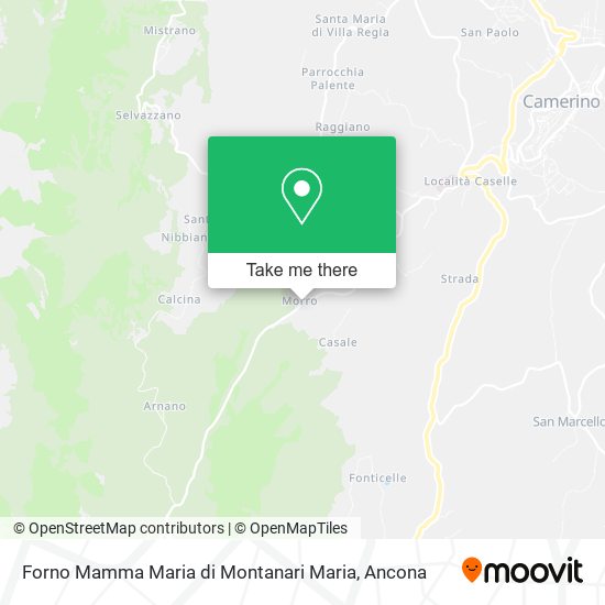 Forno Mamma Maria di Montanari Maria map