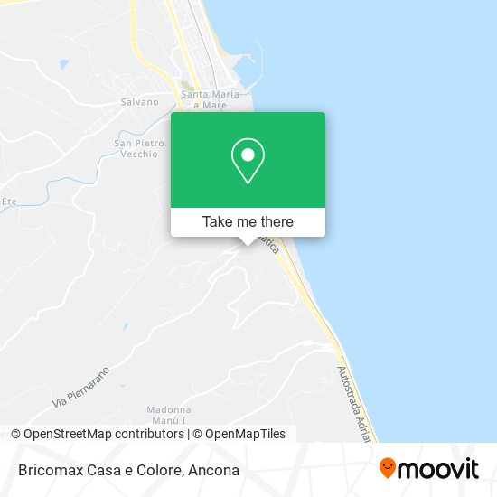 Bricomax Casa e Colore map