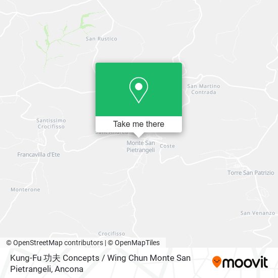Kung-Fu 功夫 Concepts / Wing Chun Monte San Pietrangeli map