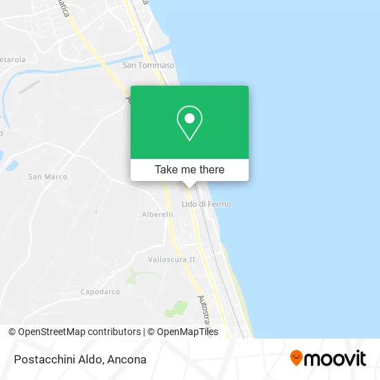 Postacchini Aldo map