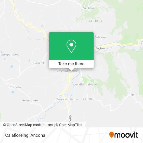 Calafioreing map