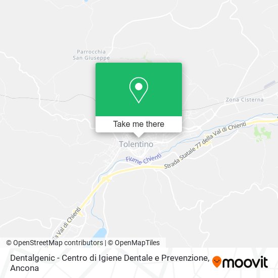 Dentalgenic - Centro di Igiene Dentale e Prevenzione map