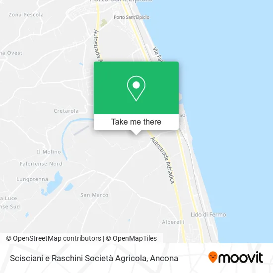 Scisciani e Raschini Società Agricola map