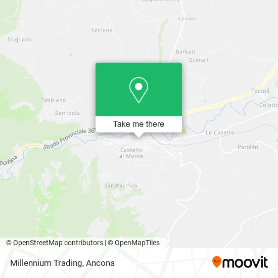 Millennium Trading map