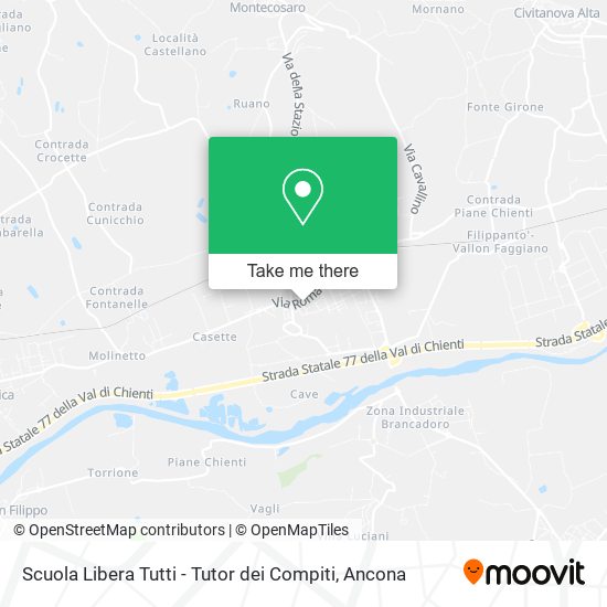 Scuola Libera Tutti - Tutor dei Compiti map