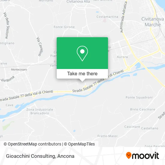 Gioacchini Consulting map