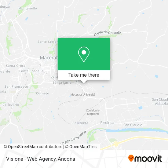 Visione - Web Agency map